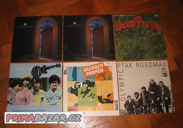 LP vinyly = Eric Carr (ex KISS), The Monkees, Chris de Burgh