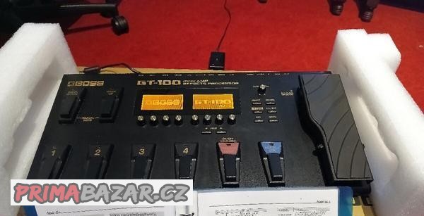 BOSS GT-100 multiefekt pedálový
