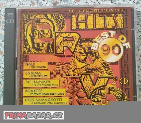 Prodám 2cd Bravo Best of 90