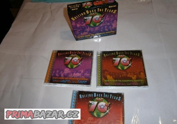 3 CD ROLLING BACK THE YEARS 70's