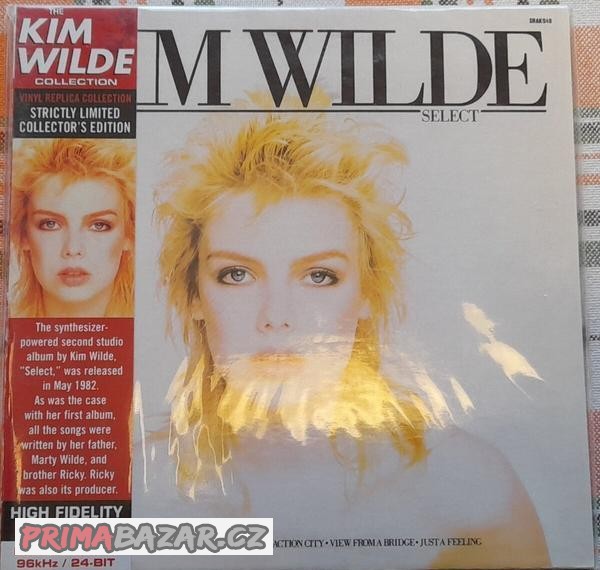 CD  KIM  WILDE  -  SELECT  1982  USA  NOVE  VINYL  REPLICA