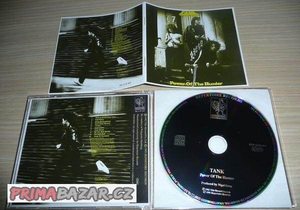 CD  TANK  -  POWER  OF  THE  HUNTER  1981  1.PRESS