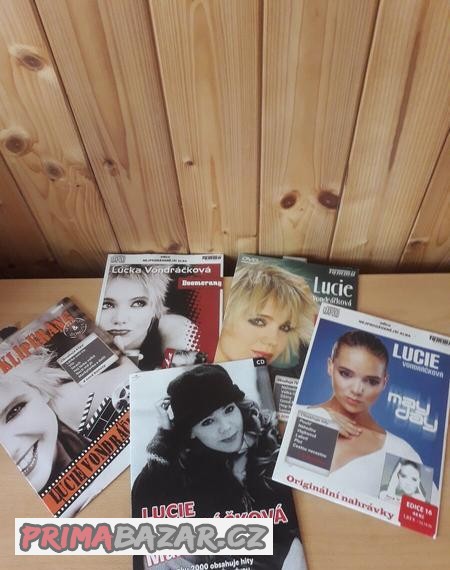 Lucie Vondráčková CD a DVD