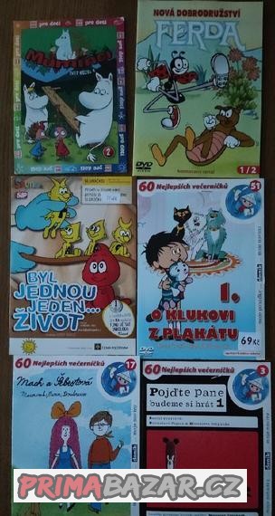 Kreslené večerníčky na DVD - NOVÉ NEROZBALENÉ