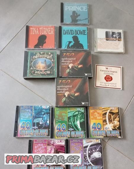 Mix CD za celkem 89 Kč