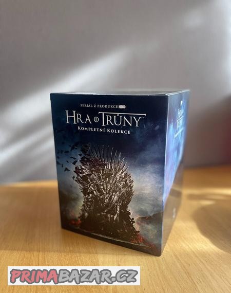 Seriál Hra o trůny kolekce - Série 1.- 8., 36 disků