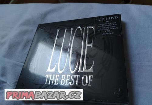 LUCIE the best of 2CD+DVD nové zafóliované