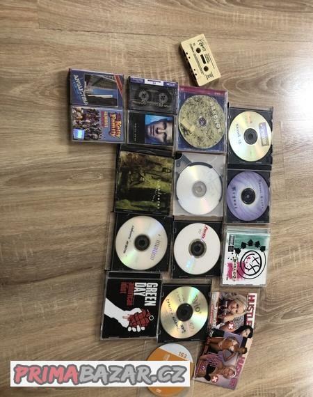 CD,kazety