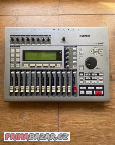 Yamaha AW16G, digitální mix.