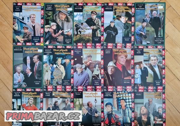 Třicet případů majora Zemana - kompletní, 15 DVD