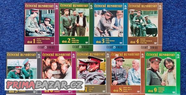 Četnické humoresky - kompletní, 9 DVD