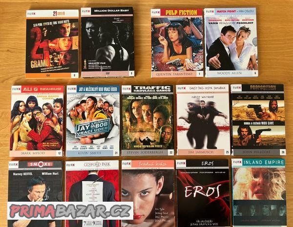 DVD ze sběratelské edice I. a II. FilmX - REFLEX