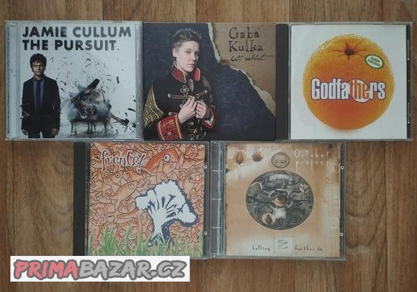 CD Jamie Cullum, Gába Kulka, October Projekt, Frente,Godfath
