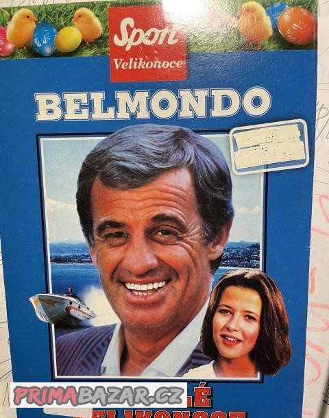 4x DVD J.P.Belmondo, Babovřesky a 30 minut před půlnocí.