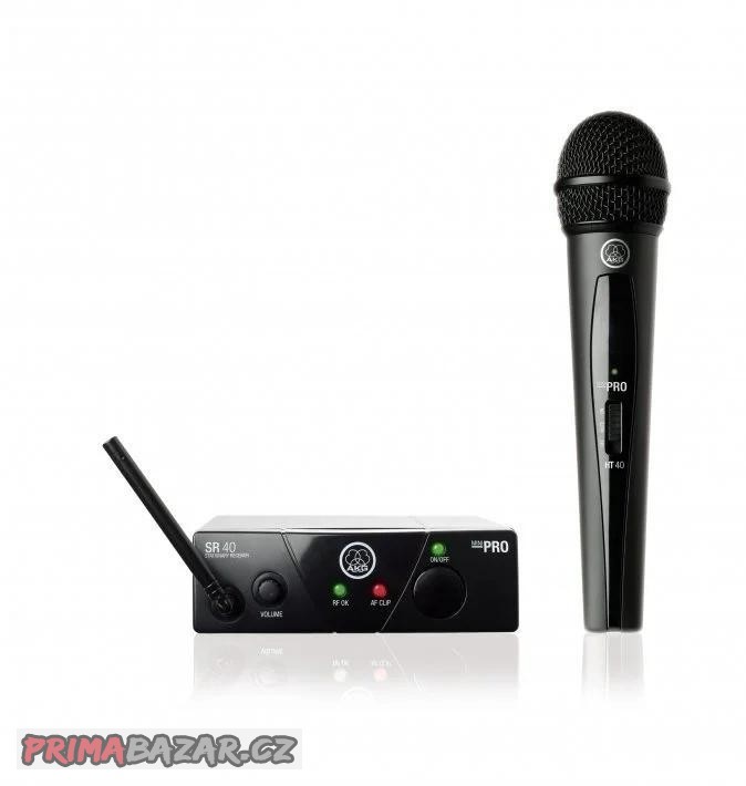 AKG WMS40 Mini Vocal Bezdrátový set ISM3: 864.85MHz