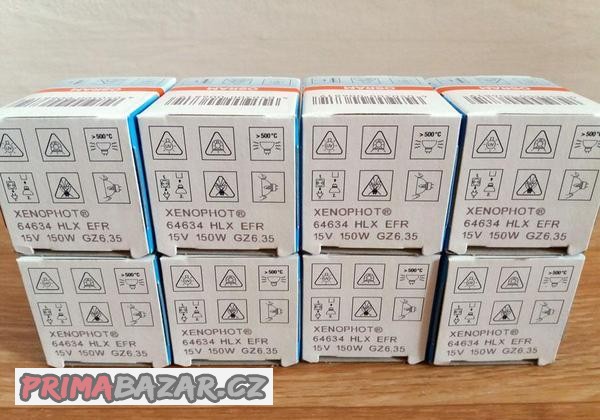 15V/150W EFR A1/232, GZ6,35 50mm, 50h, HLX64634 Osram