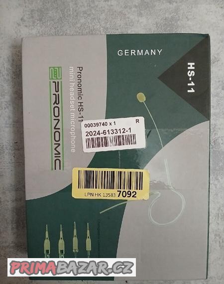Pronomic HS-11 EA náhlavní mikrofon