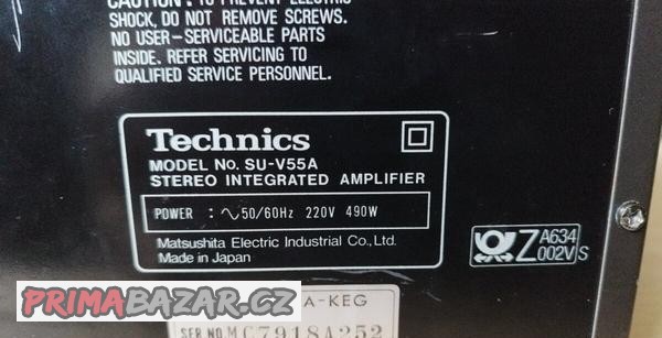 prodám zesilovač Technics SUV55A Class AA