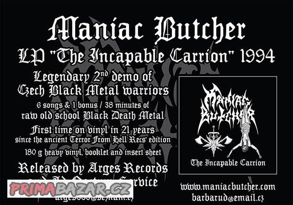 Lp Maniac Butcher-Incapable Carrion