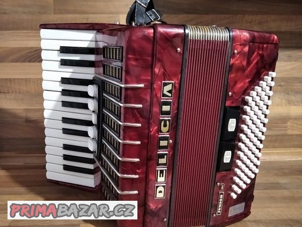 Akordeon (harmonika, heligonka) Delicia Junior 72
