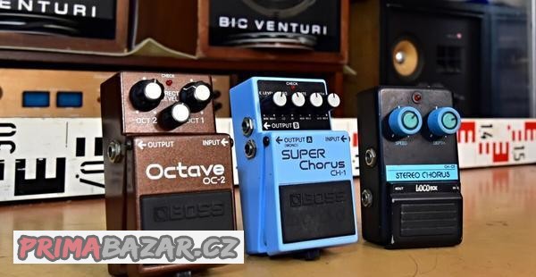 BOSS Octave OC-2, BOSS SUPER Chorus CH-1, LOCO BOX