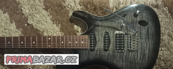 Prodám el. kytaru IBANEZ SA260FM-TGB Transparent Grey Burst