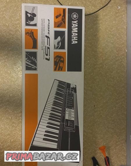 Yamaha PSR F51 3X POUŽITÉ