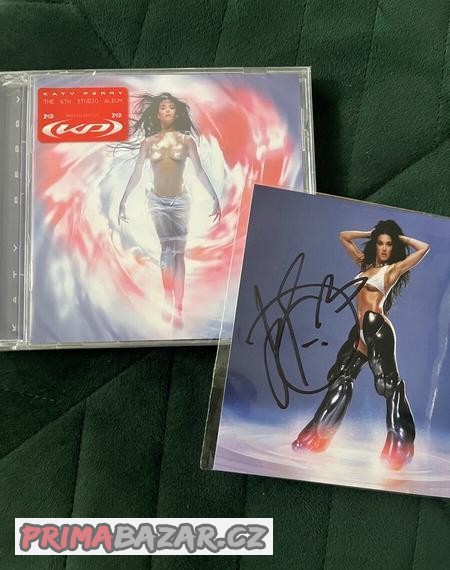 Katy Perry - CD - 143 + original podpis karta