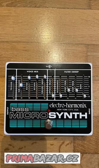 Electro-Harmonix Bass Micro Synth efekt