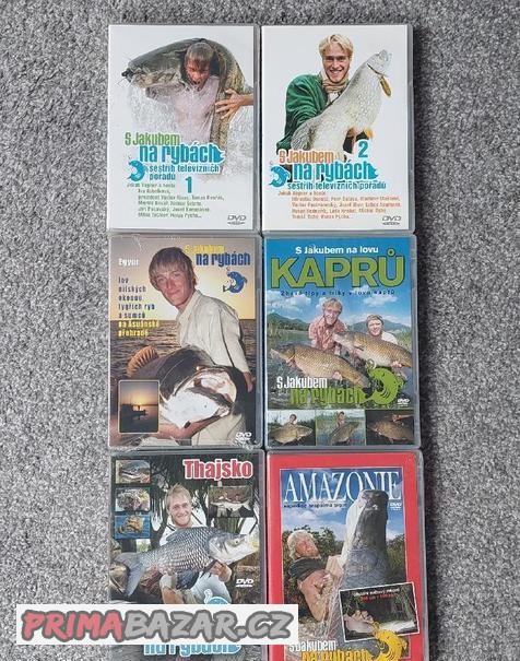 DVD S Jakubem na rybách - 6DVD