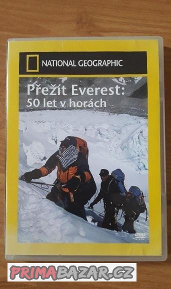 DVD National Geographic - Přežít Everest:50let v horách