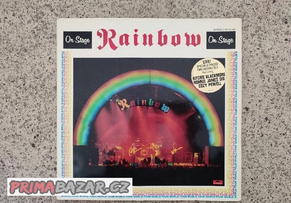 2 LP RAINBOW, ON STAGE.
