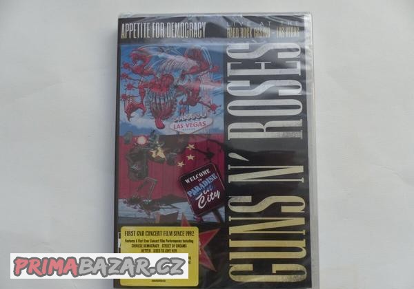 Guns N' Roses: Appetite for Democracy -  nové DVD 