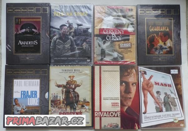 Amadeus, M.A.S.H., Casablanka, Rivalové - nová DVD