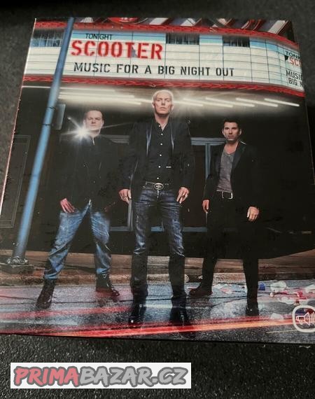 Scooter - CD box plus tričko