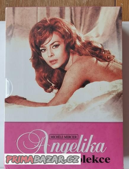 DVD-kolekce. 3x pohádka a 5x Angelika