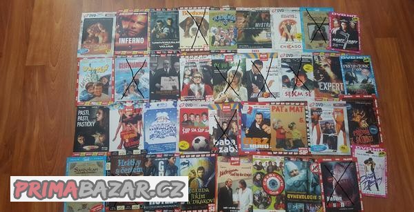 Prodám velkou sbírku filmových DVD
