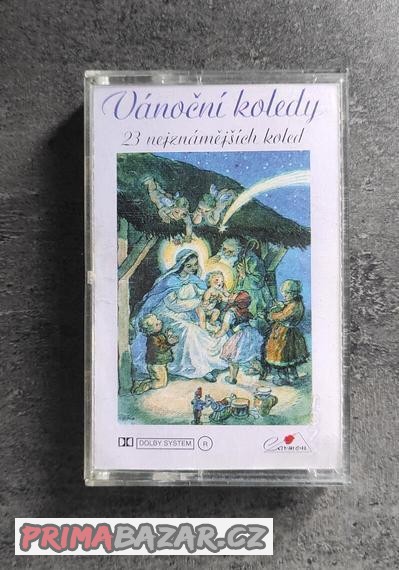 Originál MC kazeta Vánoční koledy – 23 nejznámějších koled