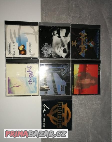 Prodej různých hudebních CD