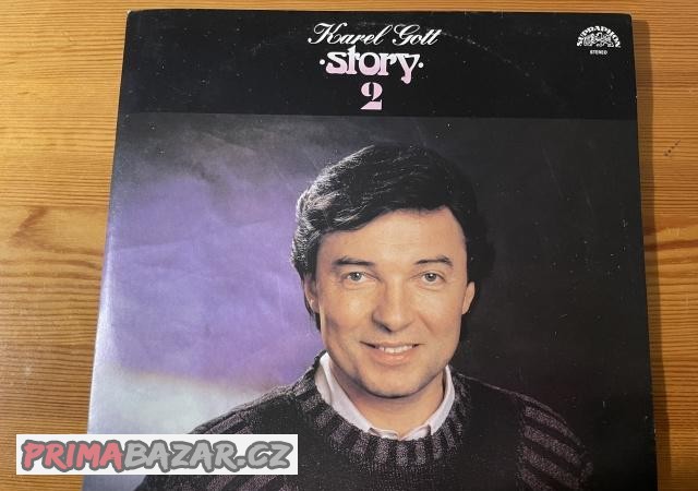 LP deska Karel Gott: Story 2 verze na vinylu 2 LP s Plakátem