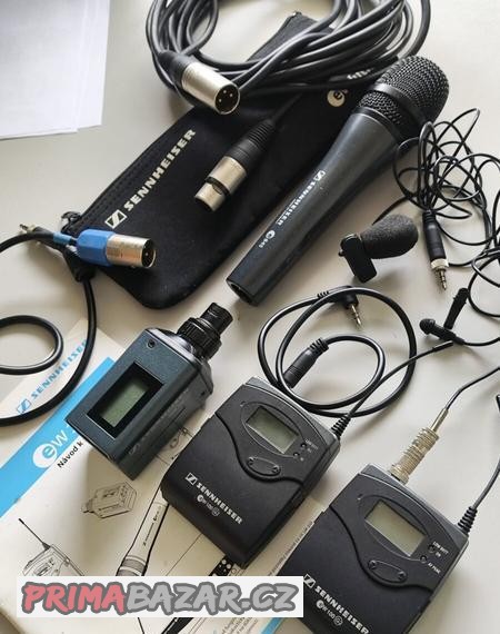 Sennheiser EW 100 G2 Mikroportová sada pro přenos obrazu.