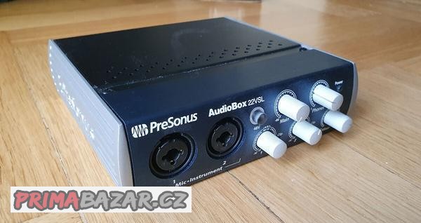 Zánovní USB zvukovka Presonus Audiobox 22VSL