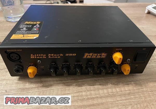 Basový zesilovač Markbass Little mark 250 Black Line 4ohmy