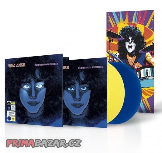 2x LP vinyl = Eric Carr (ex KISS) – Unfinished Business.