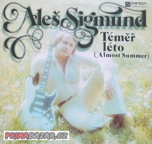 Aleš Sigmund – Téměř Léto (Almost Summer) 1980 VG+, VYPRANÁ