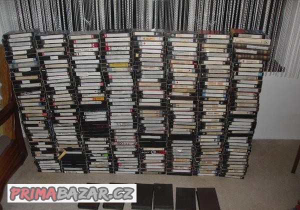 mega sbírka retro vhs přes 600 ks