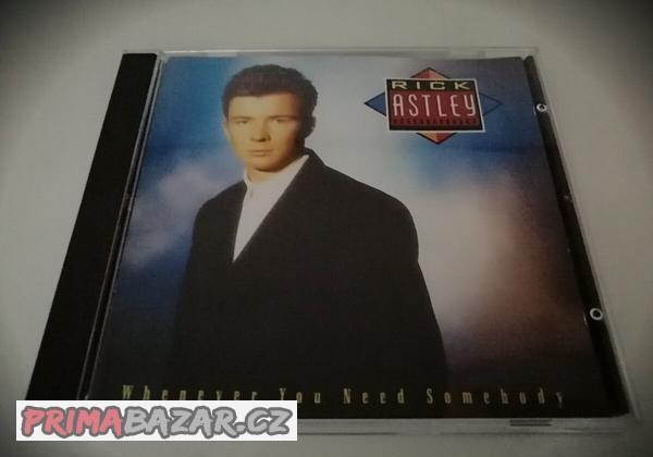CD RICK ASTLEY - WHENEVER YOU NEED SOMEBODY