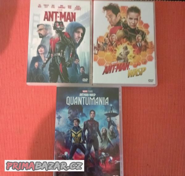 Ant-man 1-3 na dvd (cz dabing)