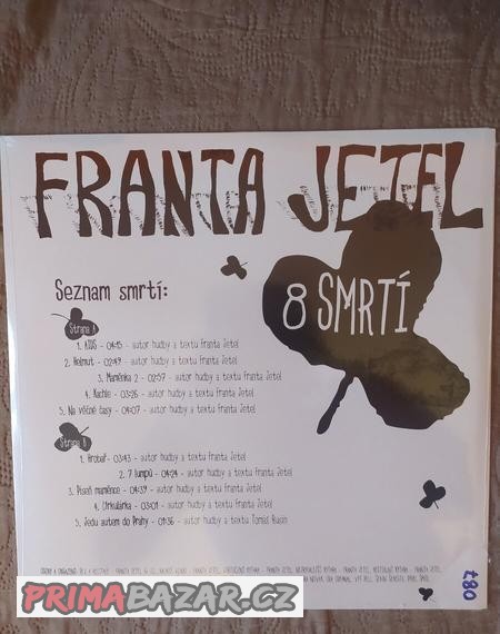 LP Franta Jetel - 8 smrtí Limitovaná edice 200ks