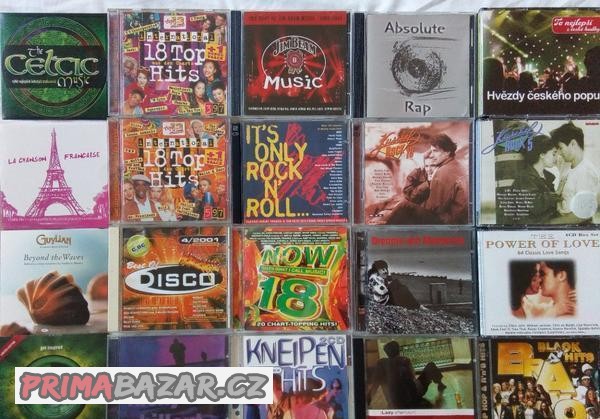Nove foto 28.10.-200 orig. CD výběru: rock, dance od 59 Kč